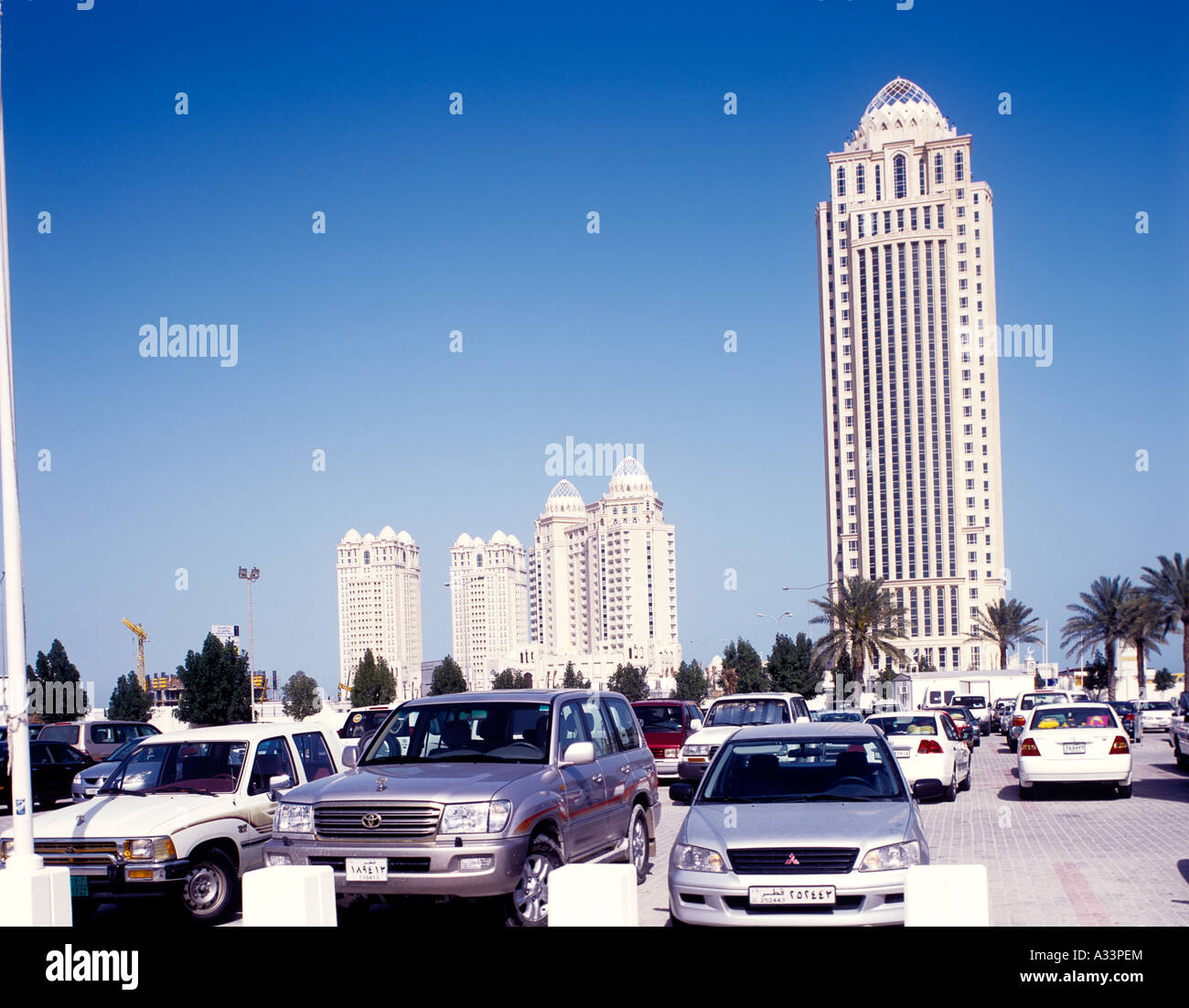 FOUR SEASONS HOTEL IN DOHA QATAR Stock Photo