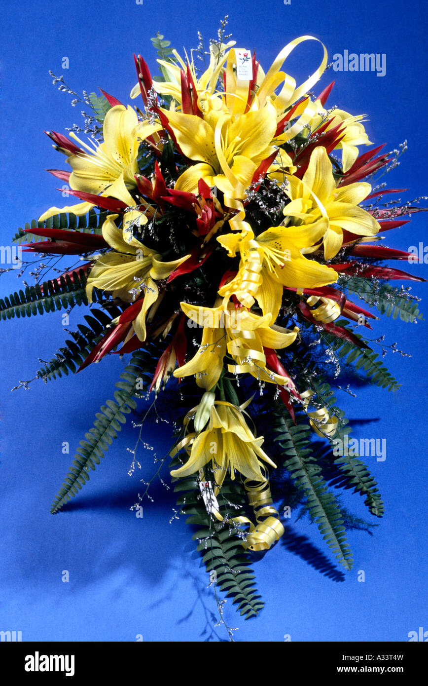 FLOWER ARRANGEMENT USING ORCHIDS KERALA Stock Photo Alamy