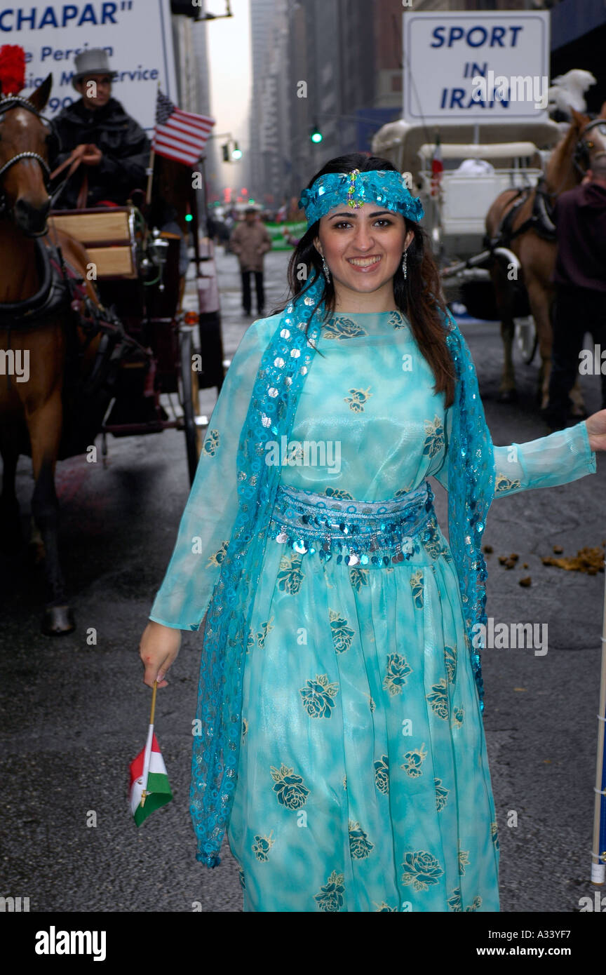 Iranian Americans gather for the Iranian Persian Parade on Madison Ave