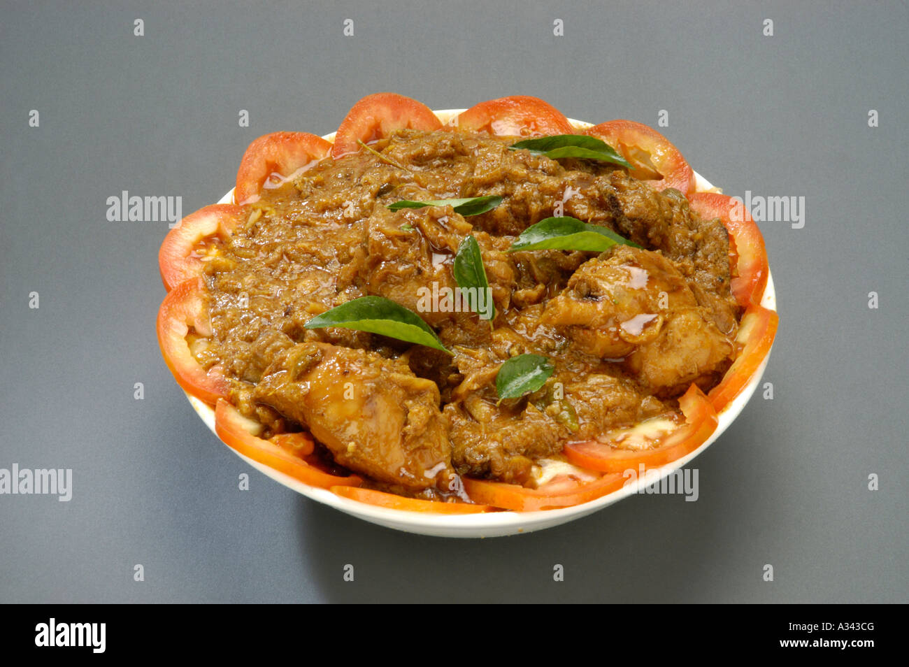 CHICKEN ROAST KERALA STYLE Stock Photo - Alamy
