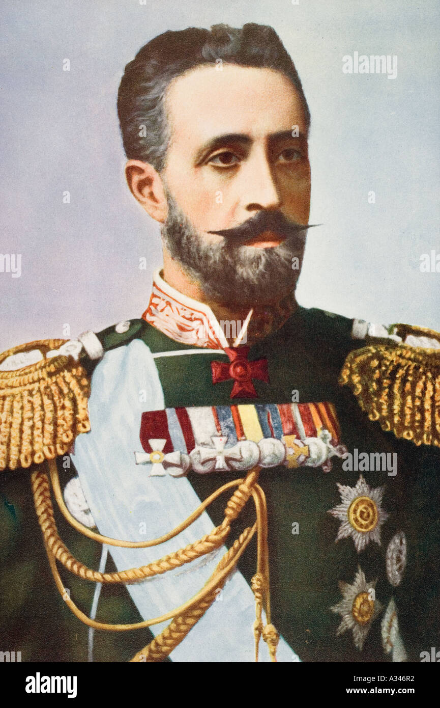Grand Duke Nicholas Nikolaevich of Russia, 1856 - 1929. Russian general in World War I Stock Photo