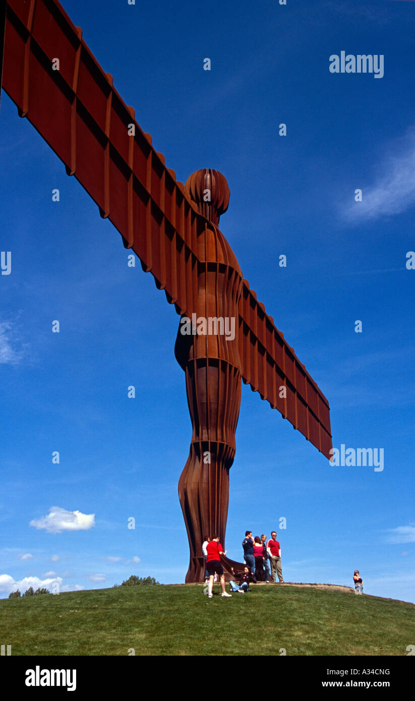 Angel of the North, Gateshead, near Newcastle Upon Tyne, Tyne and Wear ...