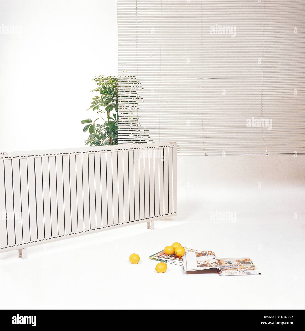 a living room which has radiator Stock Photo - Alamy