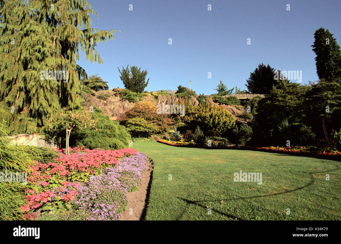 Queen Elizabeth Park Vancouver Canada Stock Photo Alamy