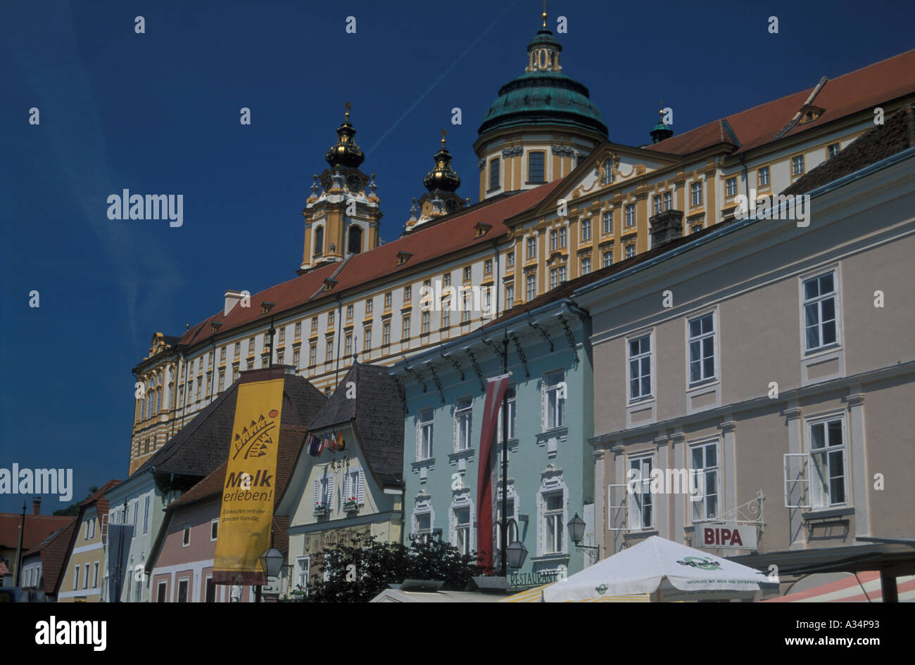 Historic townsite and monastery of Saint Benedict order baroque ...