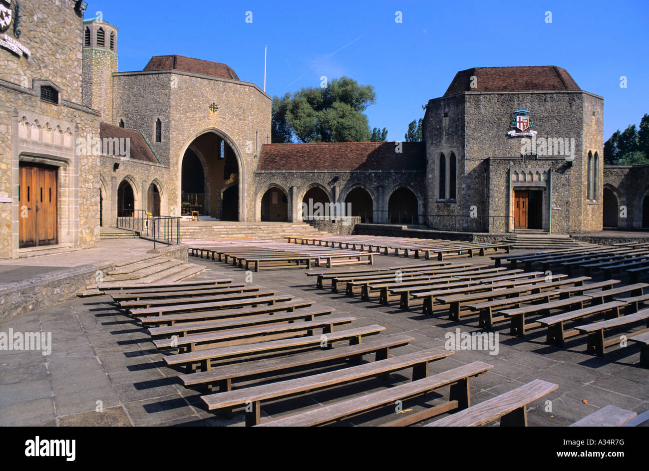 Aylesford Priory, Aylesford, Kent, UK Stock Photo Alamy