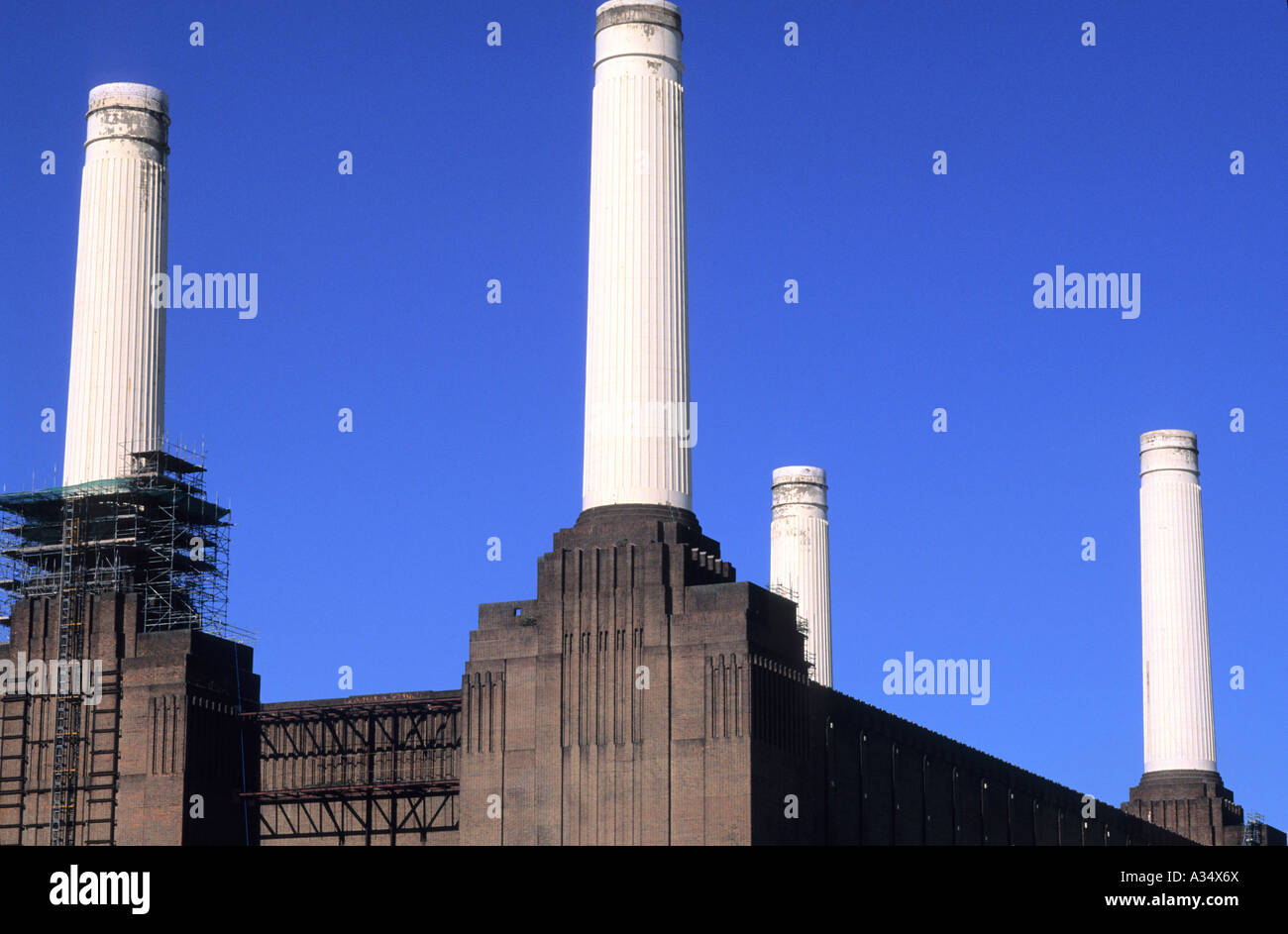 Battersea Power Station, Battersea, London, UK Stock Photo