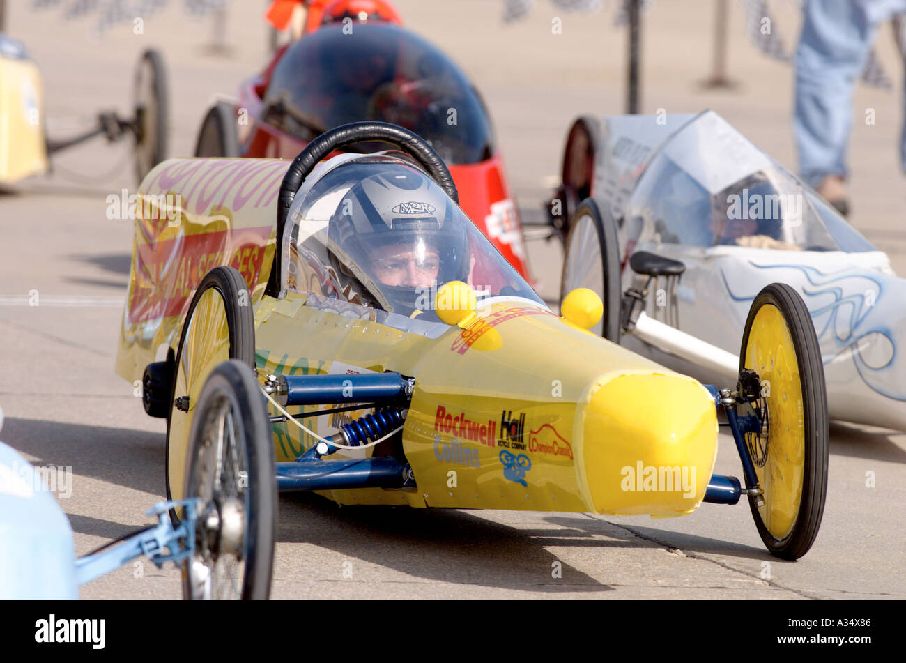 Science project electric car competition Omaha Nebraska 2003 Stock