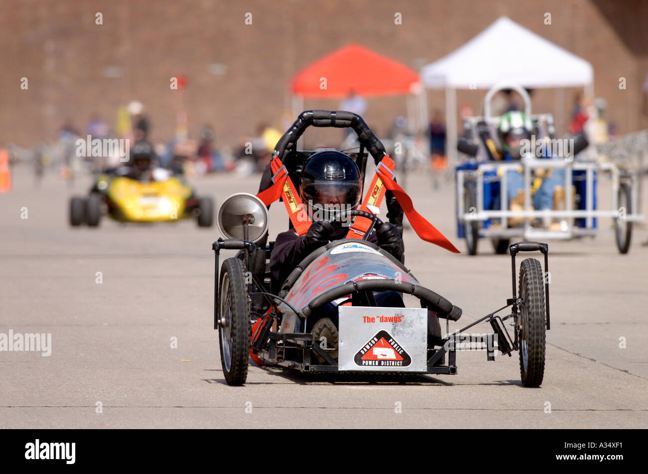 Science project electric car competition Omaha Nebraska 2003 Stock