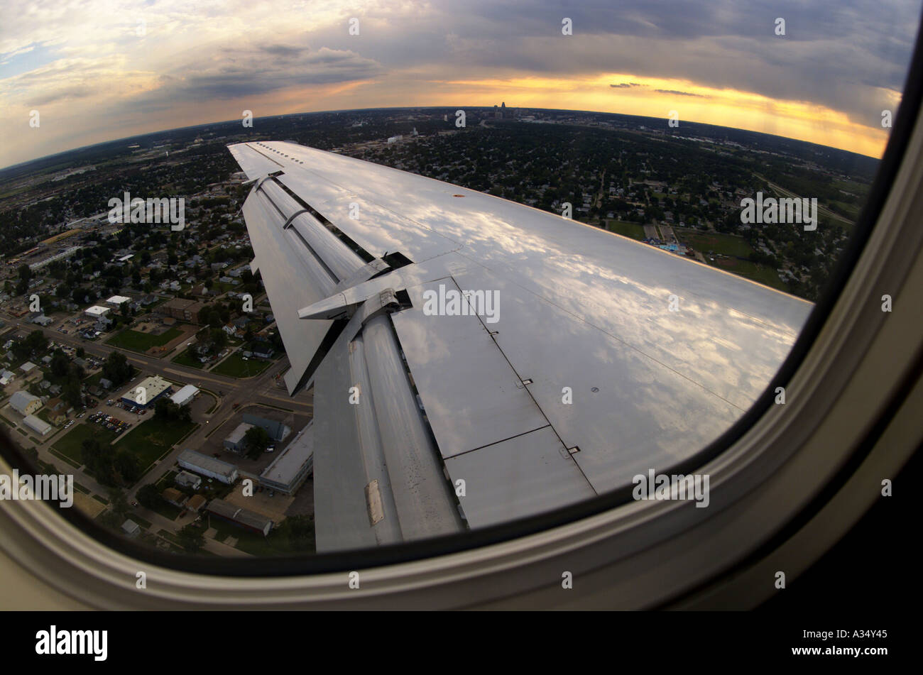 Airplane window view aircraft hi-res stock photography and images - Alamy