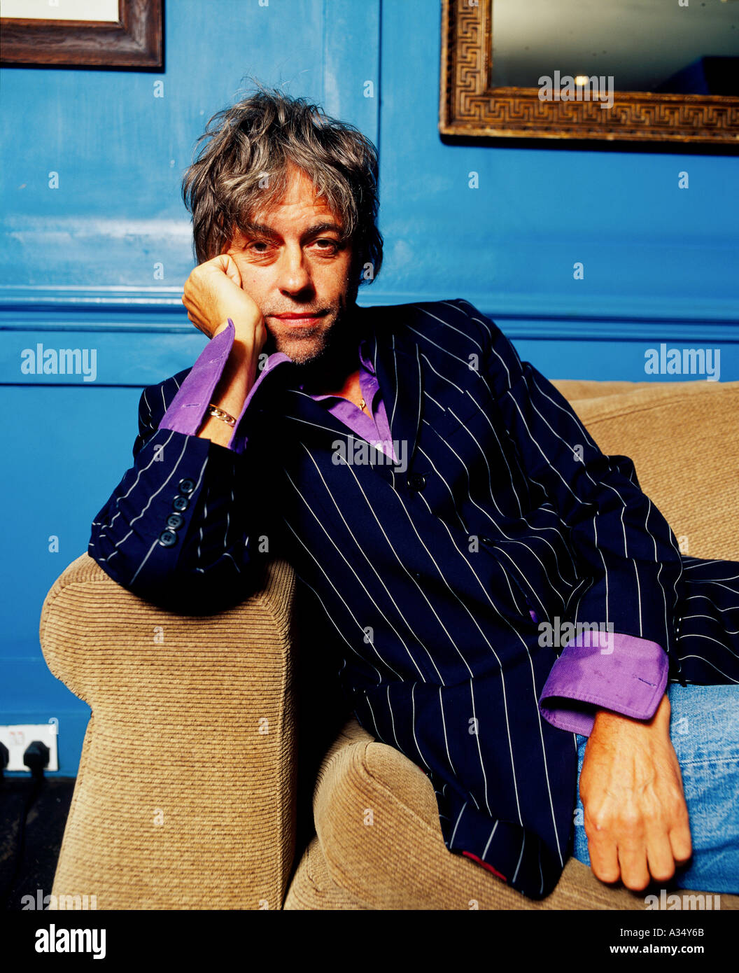 Sir bob geldof charity hi-res stock photography and images - Alamy
