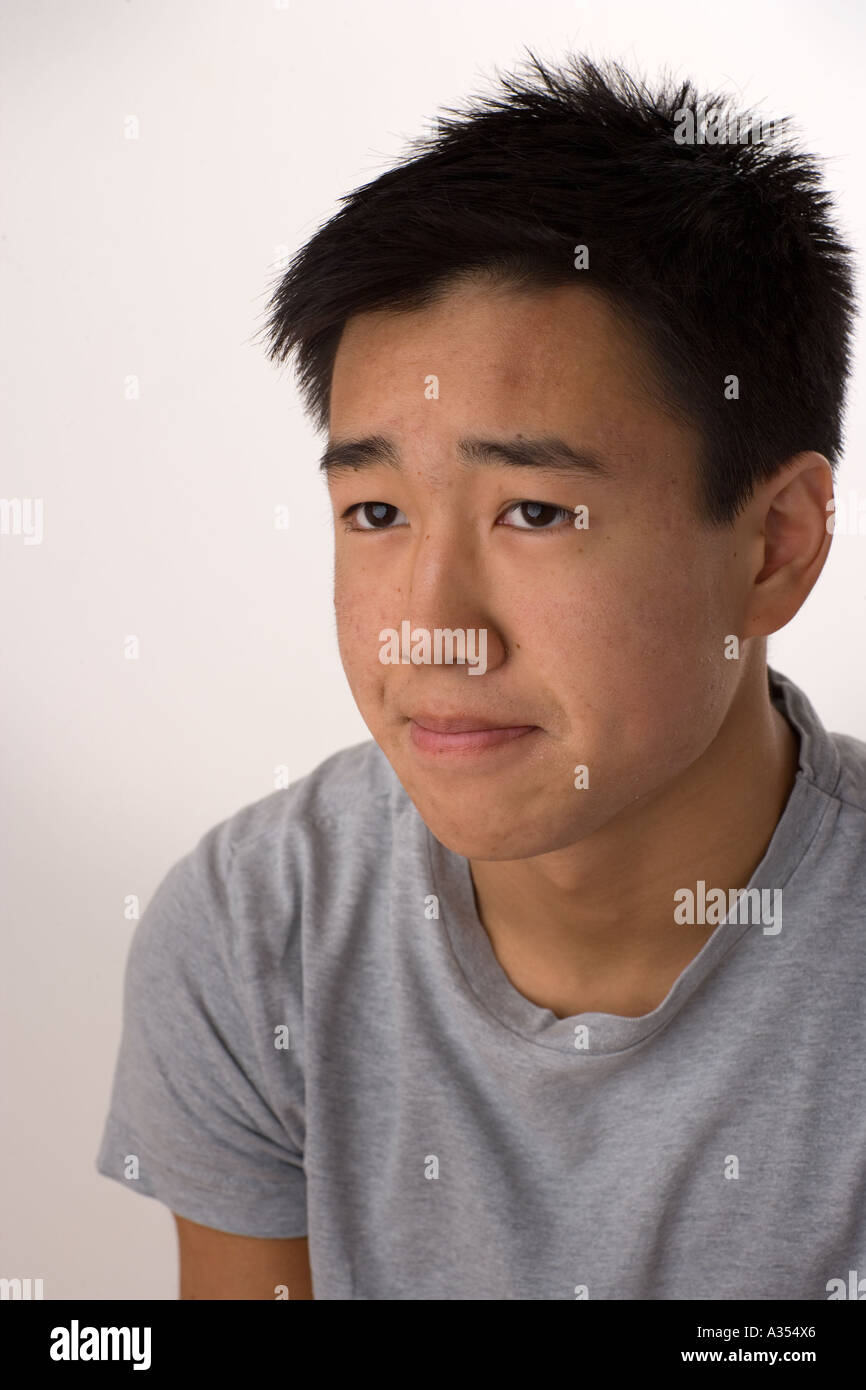 Shy teenager school hi-res stock photography and images - Alamy