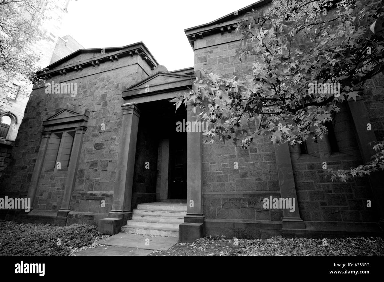 The Skull and Bones Secret Society at Yale University Stock Photo