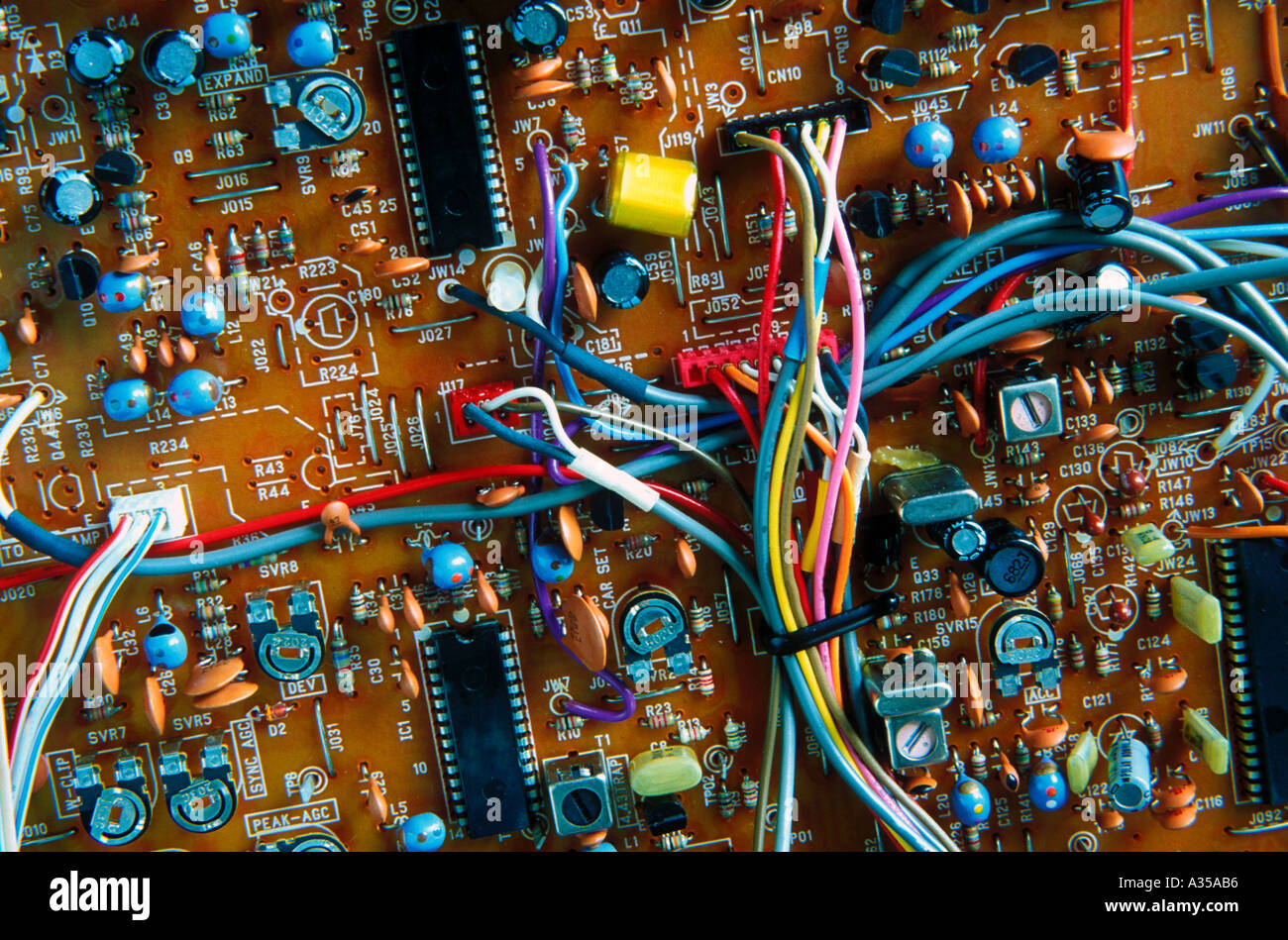 Video recorder circuit board hi-res stock photography and images - Alamy