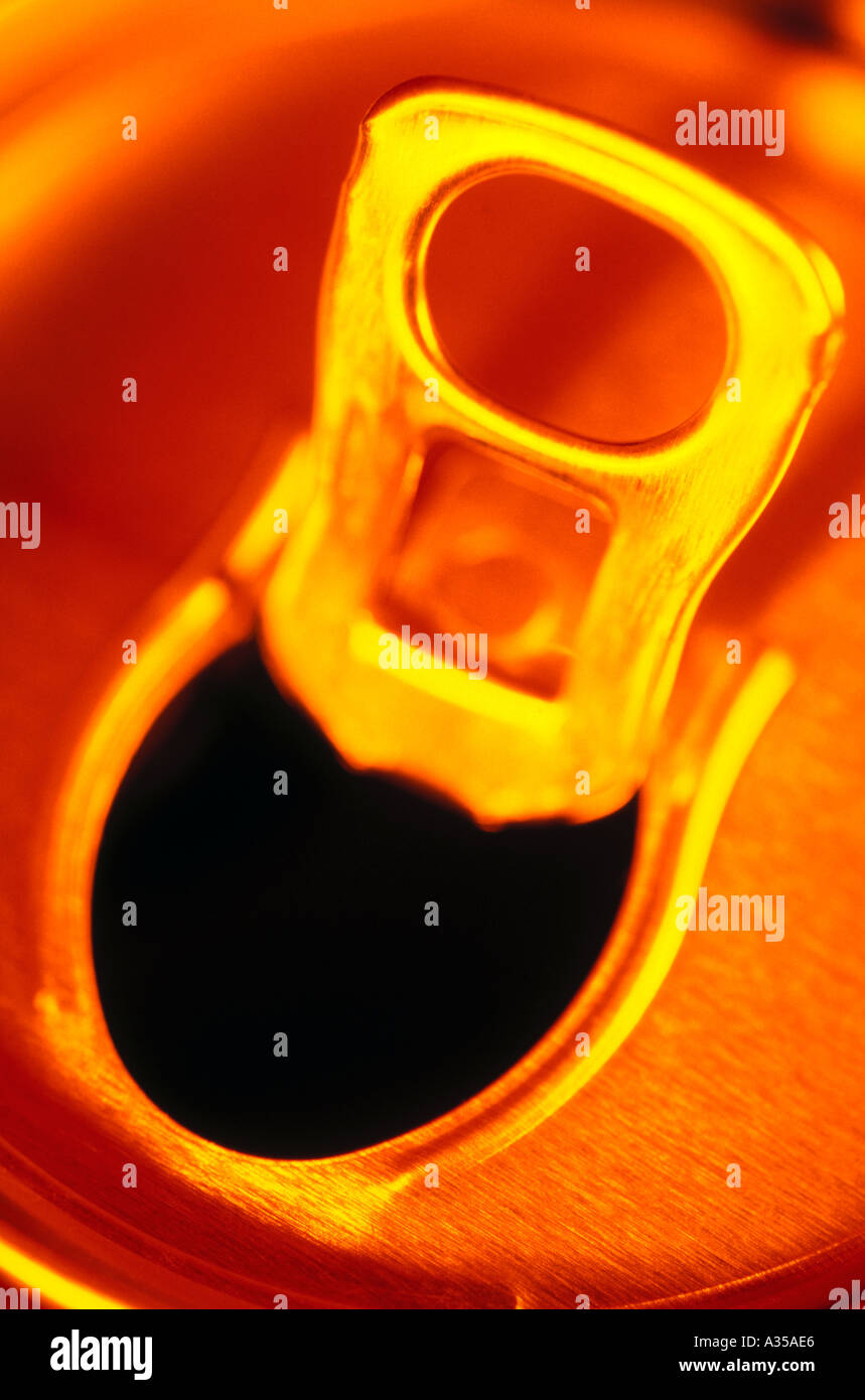 Drinks can ring pull Stock Photo Alamy