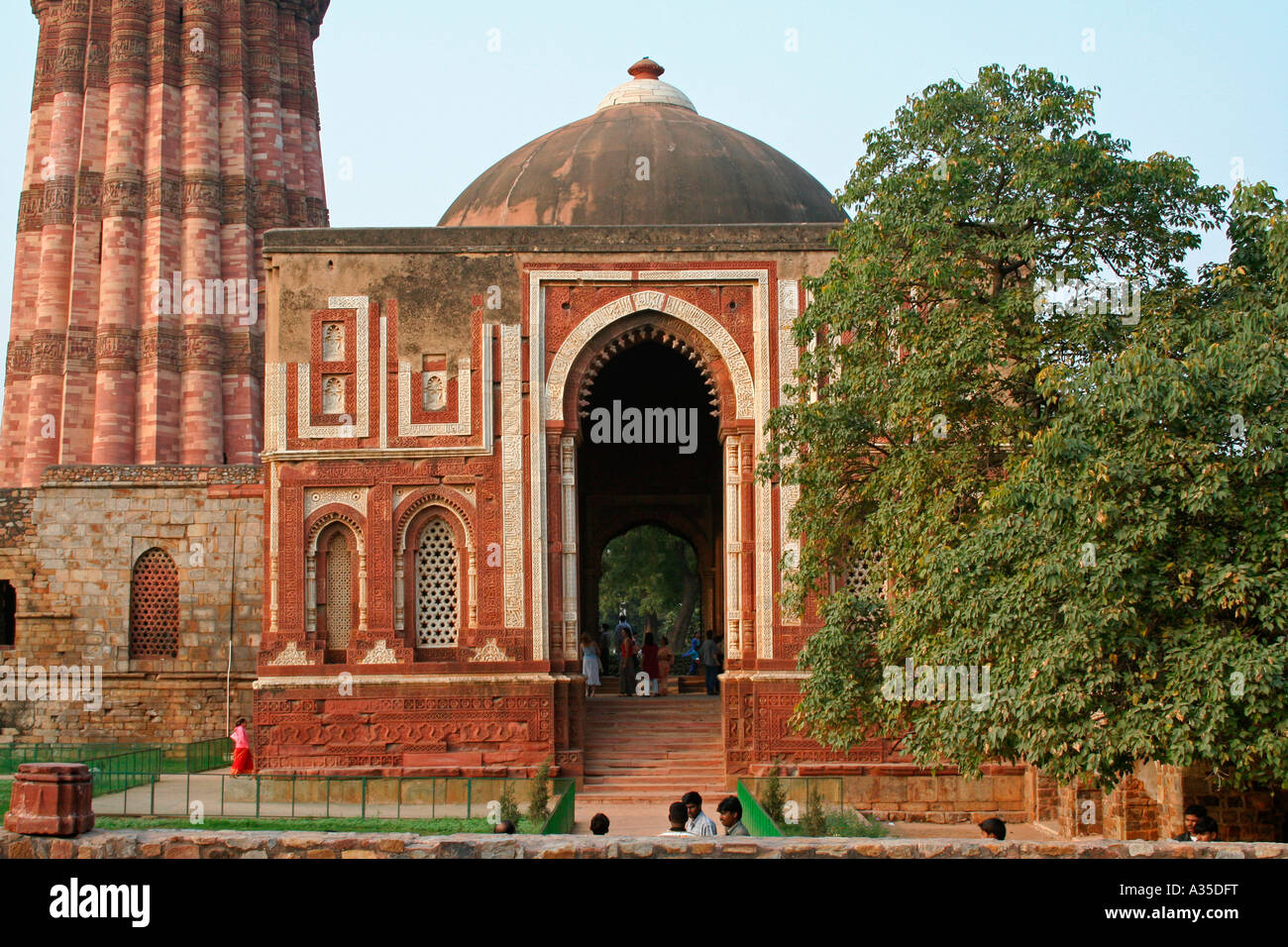 Qutb Minar Complex, New Delhi, India Stock Photo