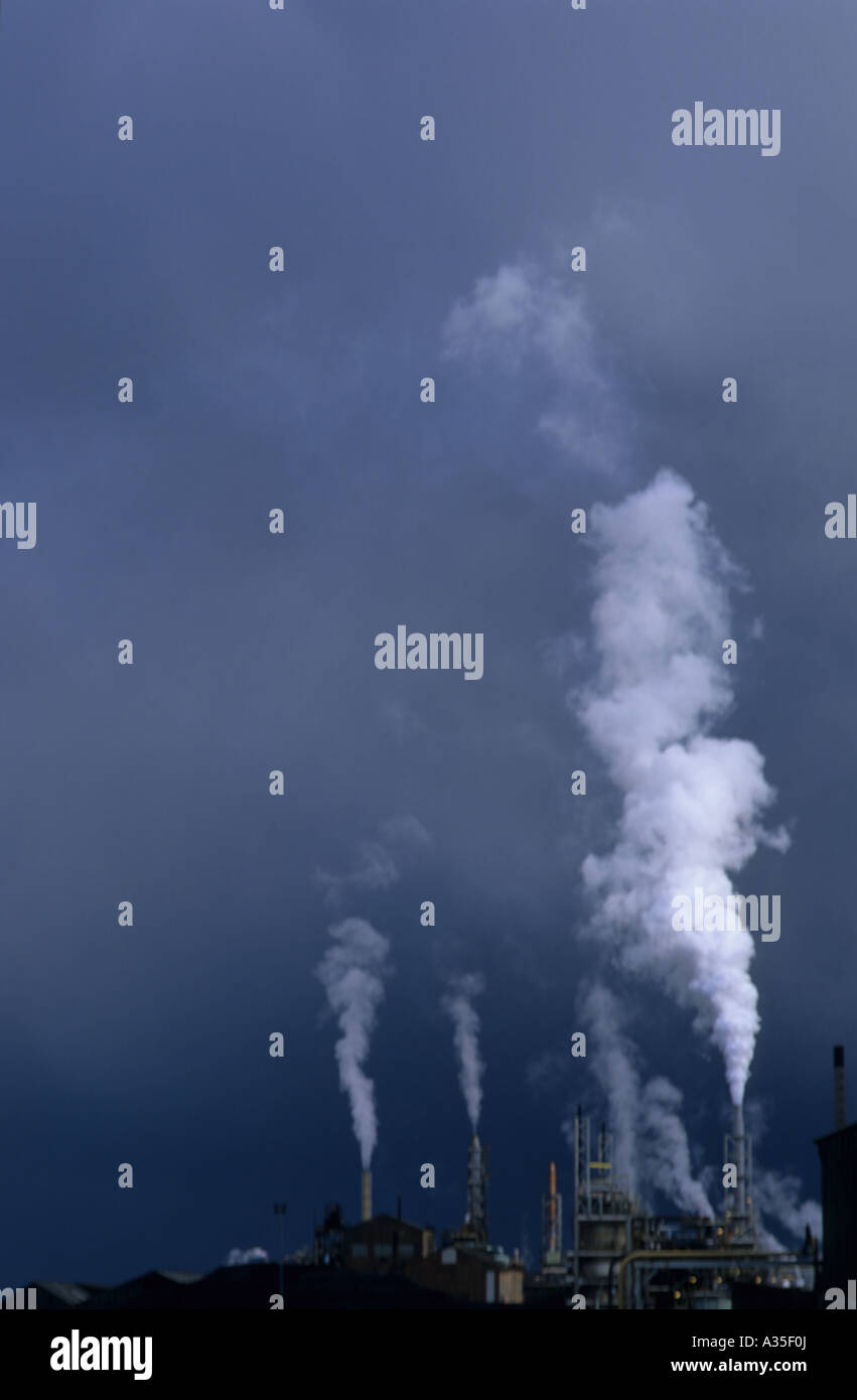 Millennium Inorganic Chemicals, Stallingborough, North East Lincolnshire, United Kingdom. Stock Photo