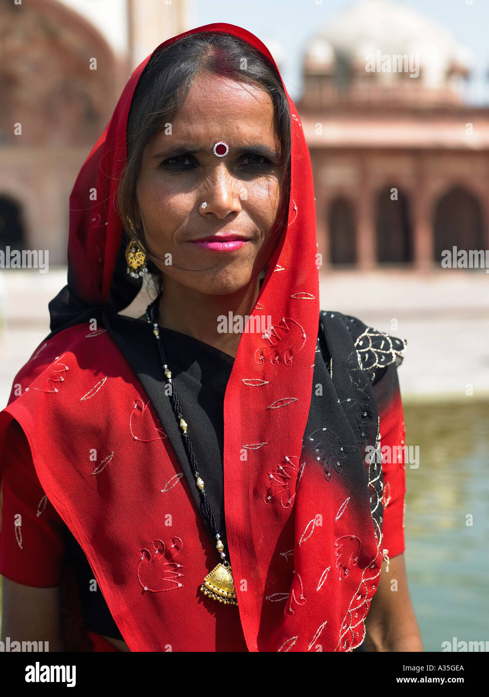 Indian head scarf hi-res stock photography and images - Alamy