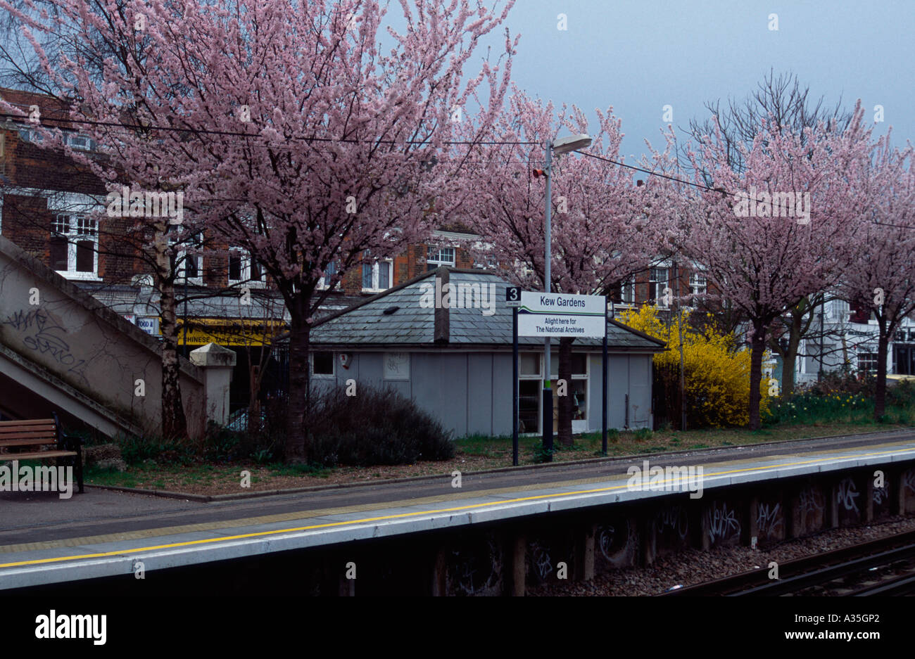 Kew gardens tube station hires stock photography and images Alamy