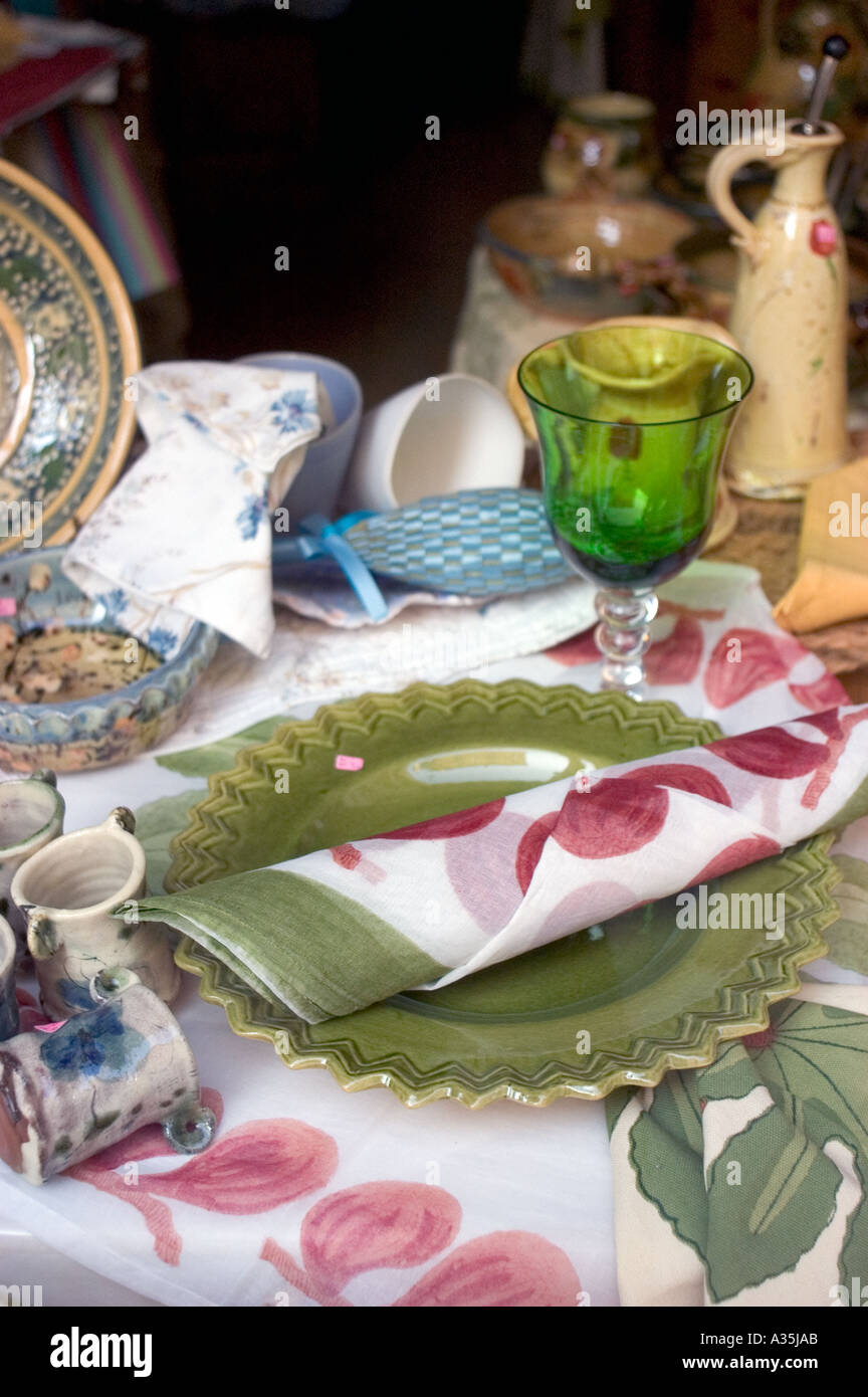 Paris France Stores Shopping Housewares Detail "Table Setting" in