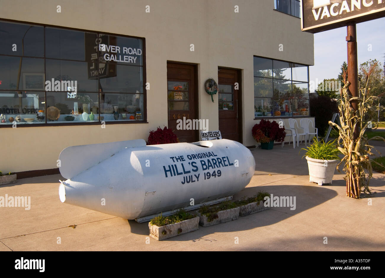 Original Hill's Barrel Niagara Falls Canada Stock Photo 3486942 Alamy