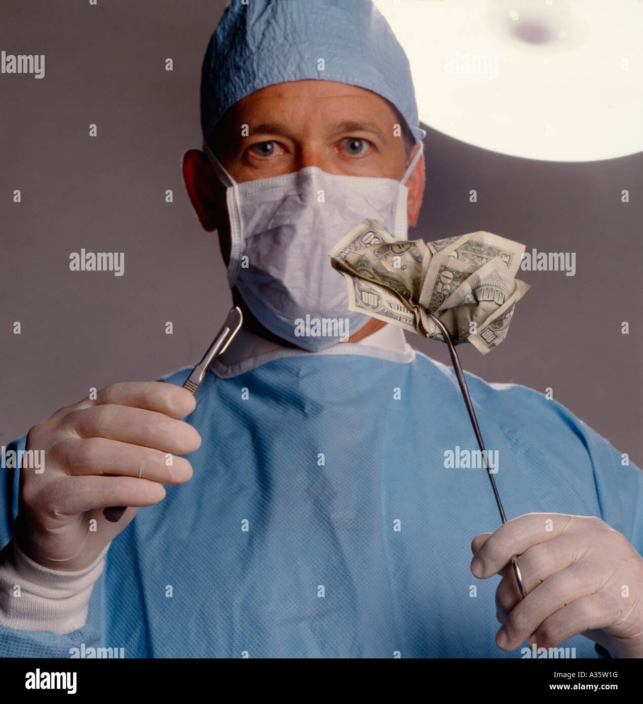 Medical expenses Stock Photo