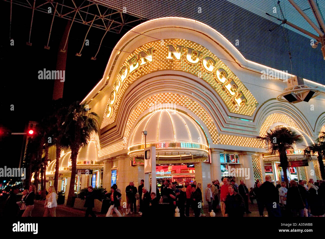 Fantastic light show at The old strip Freemont Street Las Vegas Nevada