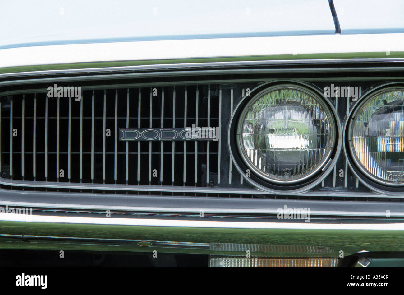 Dodge Coronet of 1970. American car manufacturer 1914 to date Stock Photo