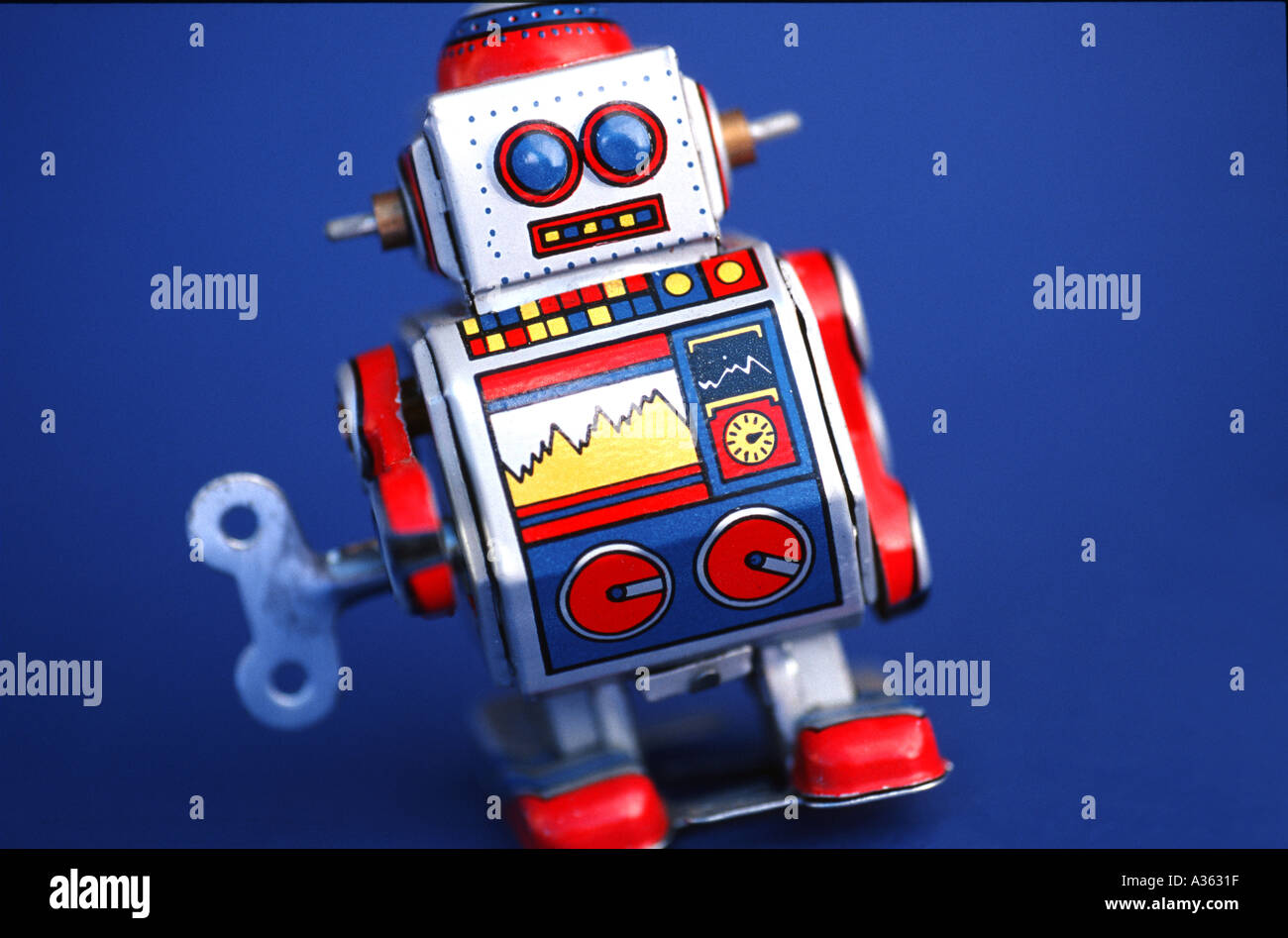 Colourful robot hi-res stock photography and images - Alamy