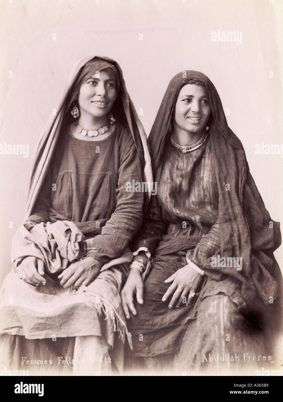 Femmes Fellahs Native Egyptian Women Stock Photo Alamy