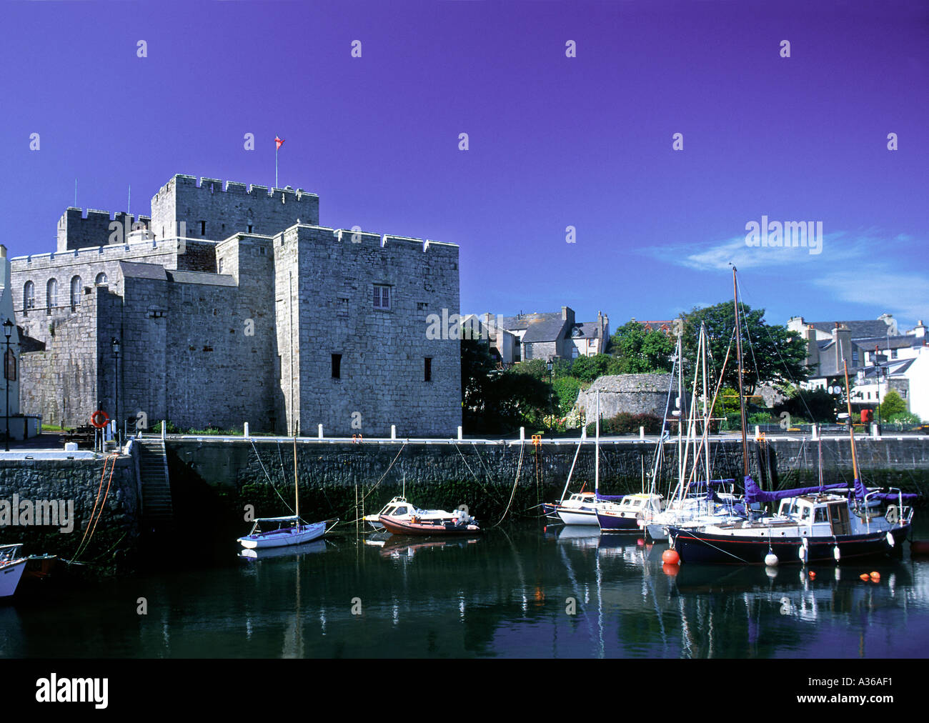 Castletown Isle of Man United Kingdom Europe Stock Photo