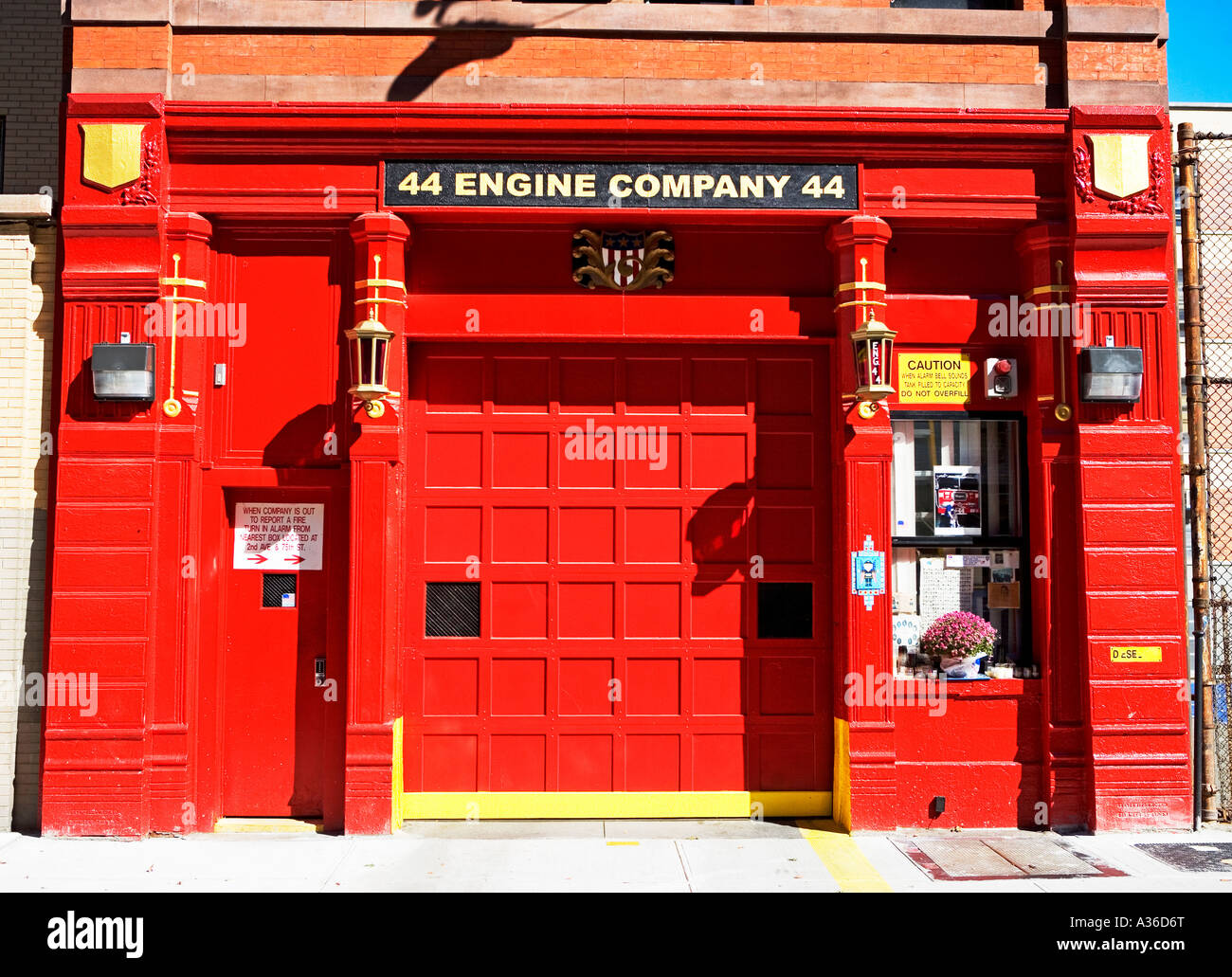 FIRE HOUSE Stock Photo