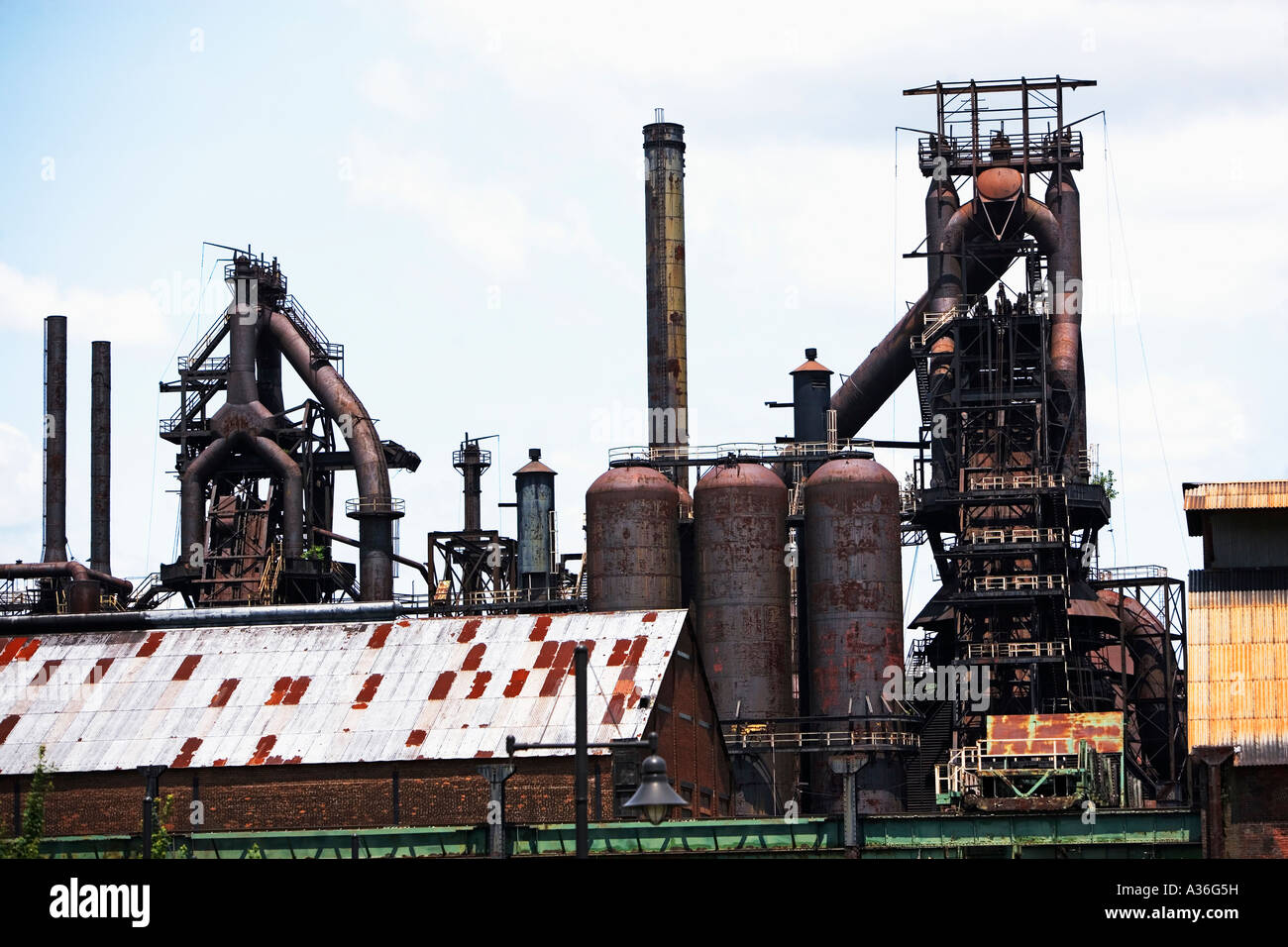 OLD STEEL MILL Stock Photo Alamy