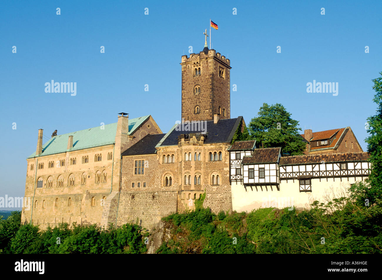 Wartburg Eisenach Germany Stock Photo - Alamy