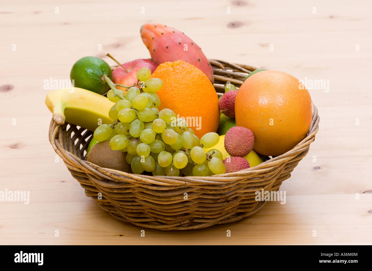 Mixed fruit bowl Stock Photo Alamy