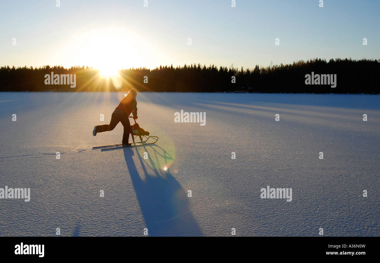 Kick sledging hi-res stock photography and images - Alamy