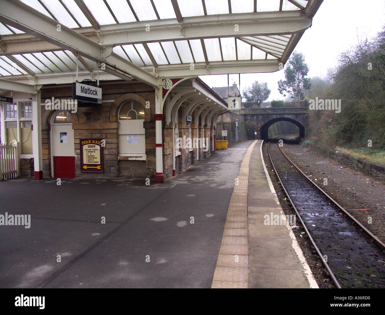 Matlock railway station Stock Photo Alamy