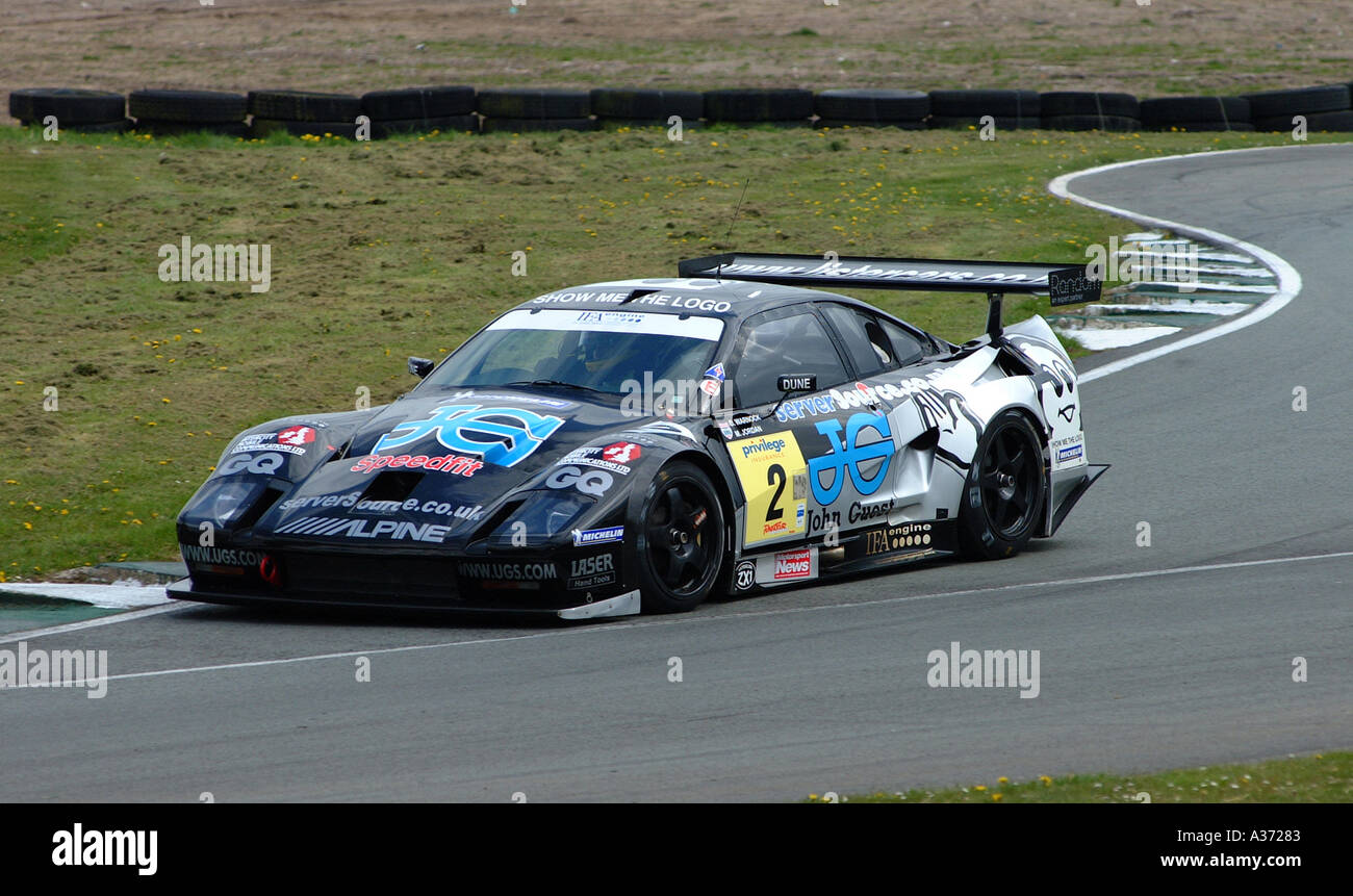 Lister Storm at Oulton Park Stock Photo