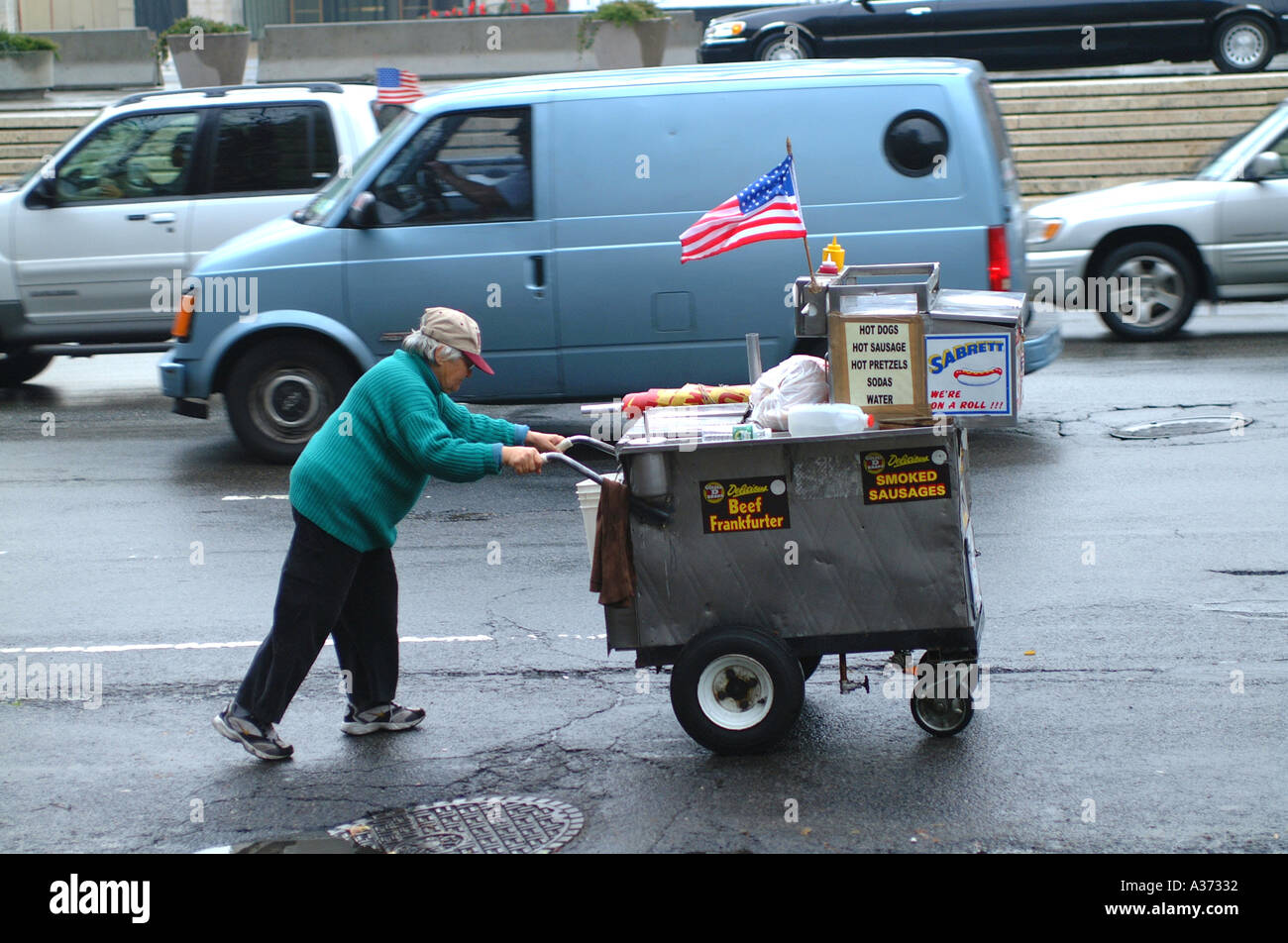 Hot Dogs Manhattan New York Stock Photo Alamy