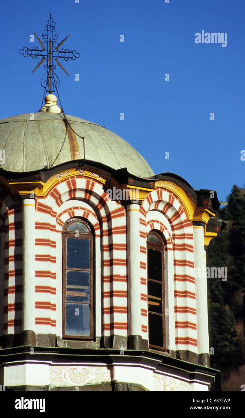 Nativity Church dome Rila Monastery Bulgaria Stock Photo Alamy