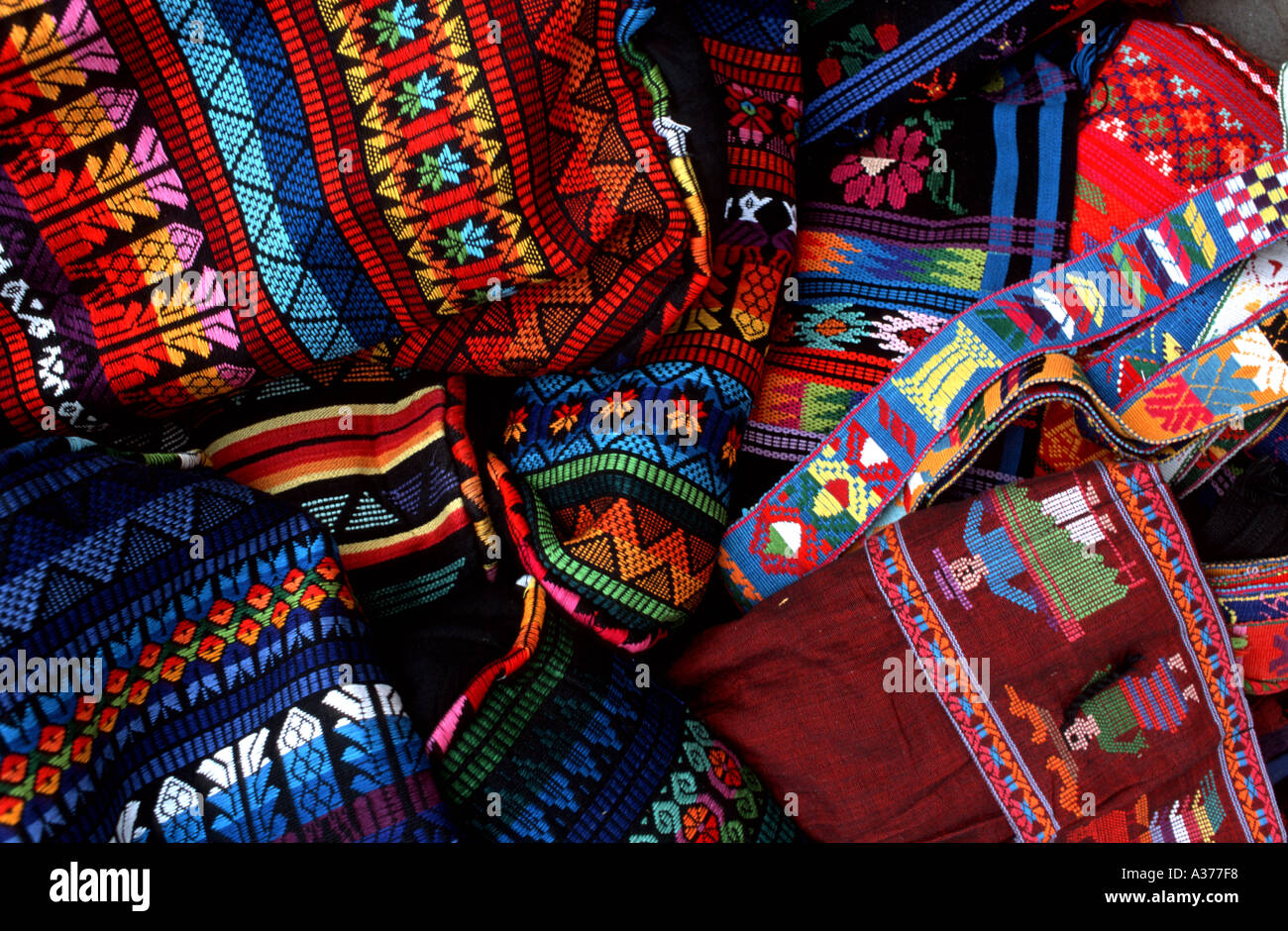What World-famous Open-air Market Is Known For Colorful Textiles? Guatemalan Textiles Stock Photos & Guatemalan Textiles Stock Images - Alamy