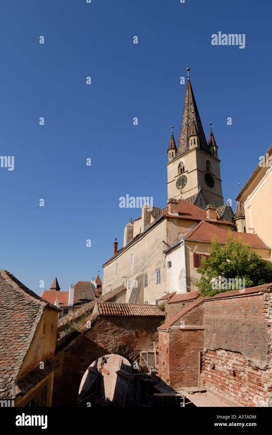 Old town hermannstadt hi-res stock photography and images - Alamy