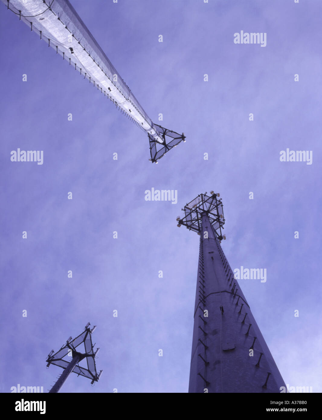 Cell radio towers on hi-res stock photography and images - Alamy