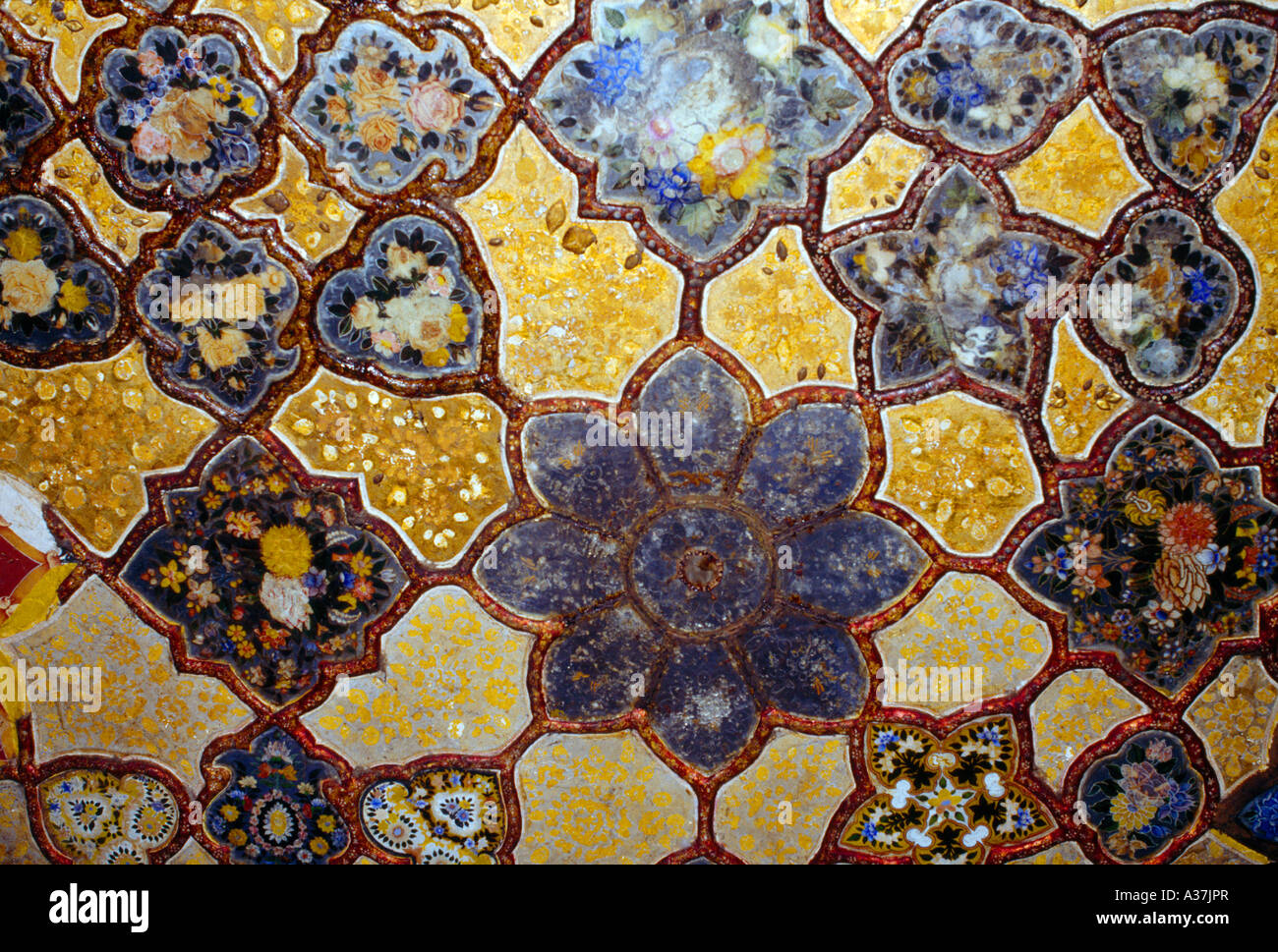 Amritsar India Mosaic Baba Atol Tower Stock Photo