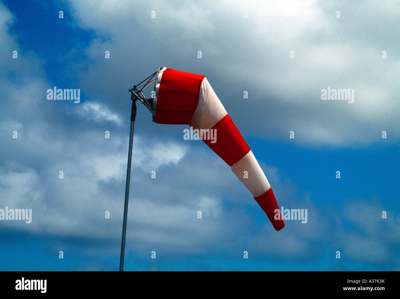 Nevis st kitts airport wind sock stock photo alamy