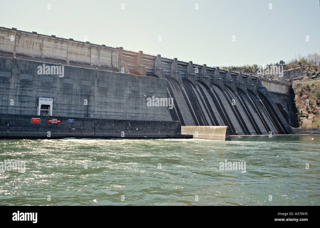 KENTUCKY Lake Cumberland Wolf Creek Dam formed lake hydroelectric Stock