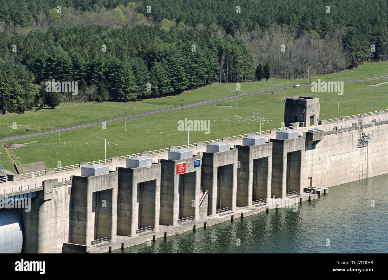 KENTUCKY Lake Cumberland Wolf Creek Dam formed lake hydroelectric Stock