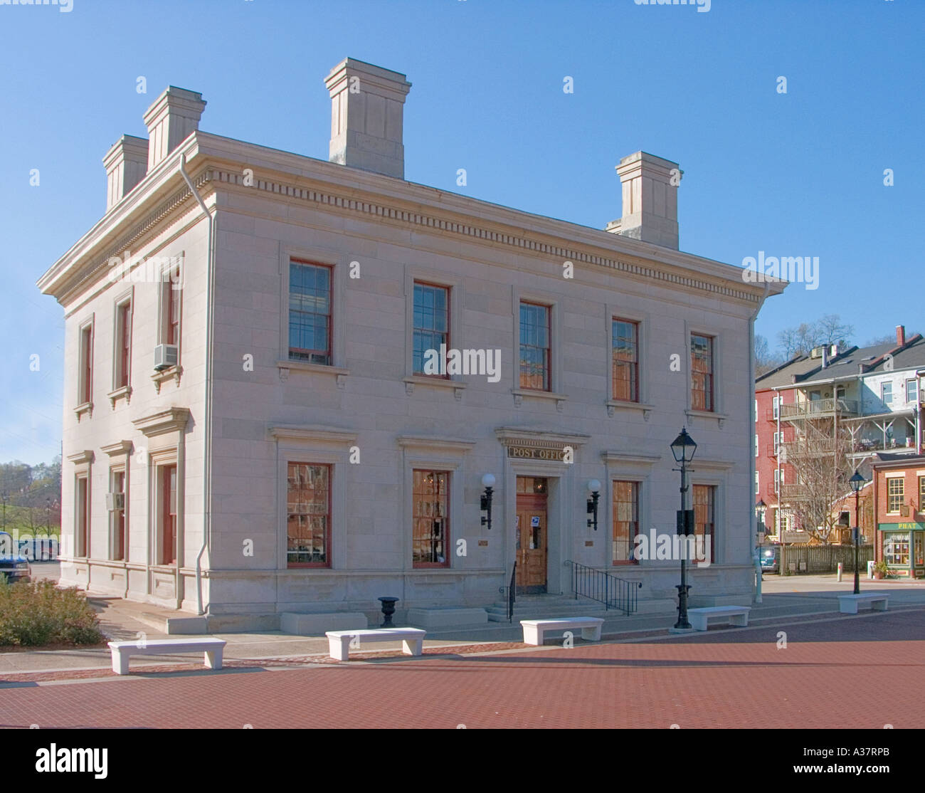The US Post Office, Galena Illinois Stock Photo Alamy
