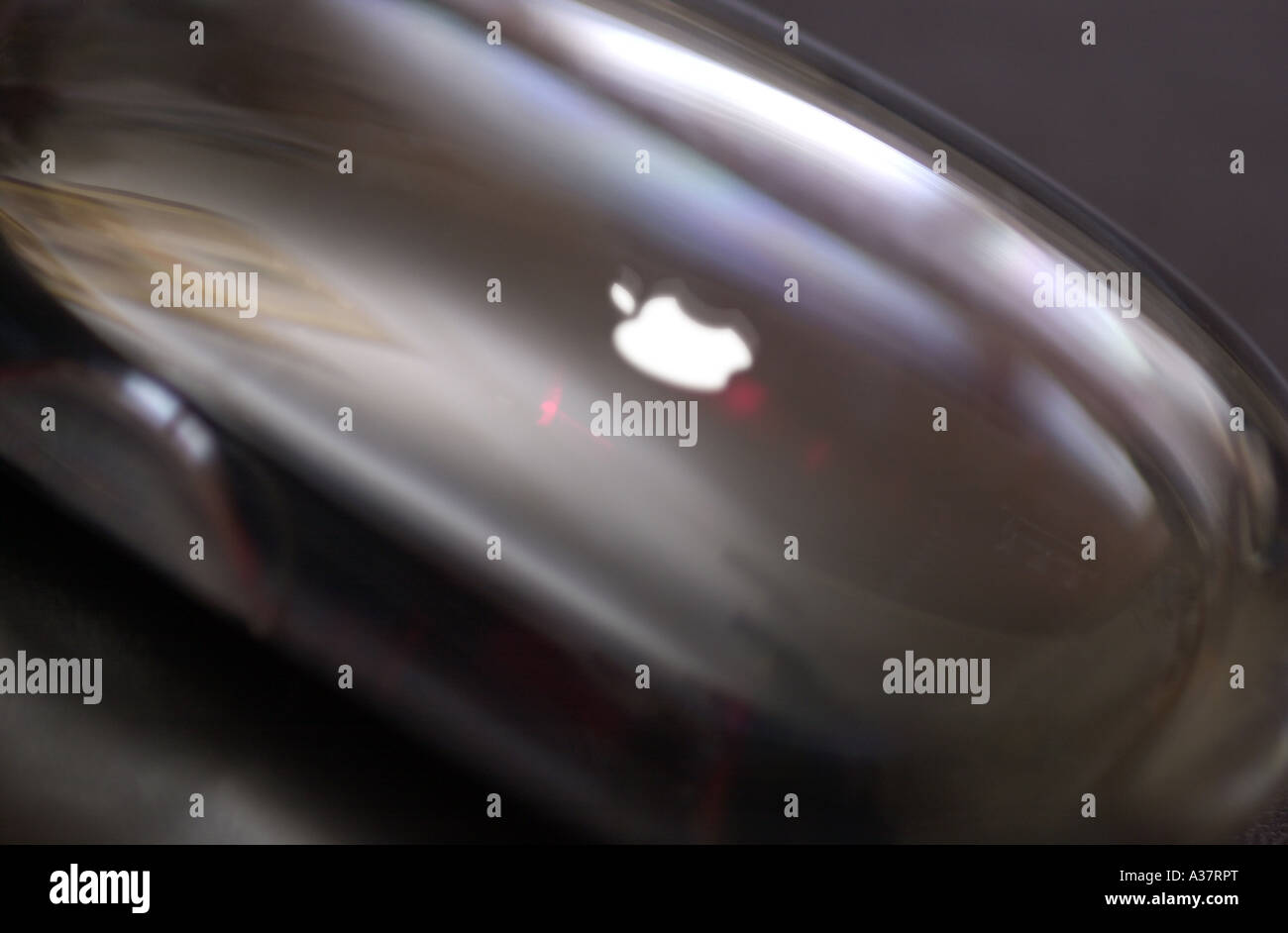 Transparent iMac computer mouse UK Stock Photo Alamy