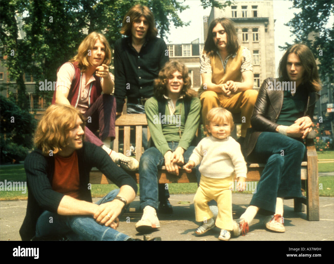 STATUS QUO UK group in about 1968 Stock Photo